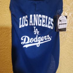 LA DODGERS DOG CLOTHING