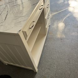 White Wood Desk- Raymor Flanigan