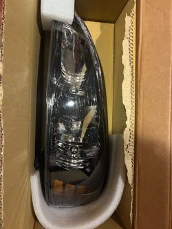 Driver side headlight