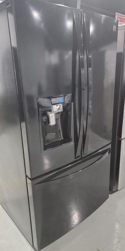 Kenmore 3 Door Black Fridge
