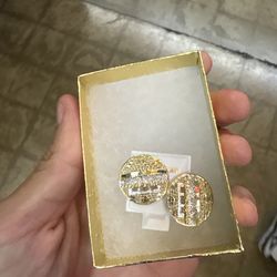 10k Last Supper Earrings