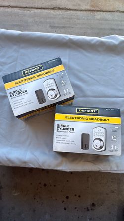 Electronic deadbolt