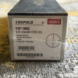 Brand New Leupold Scope