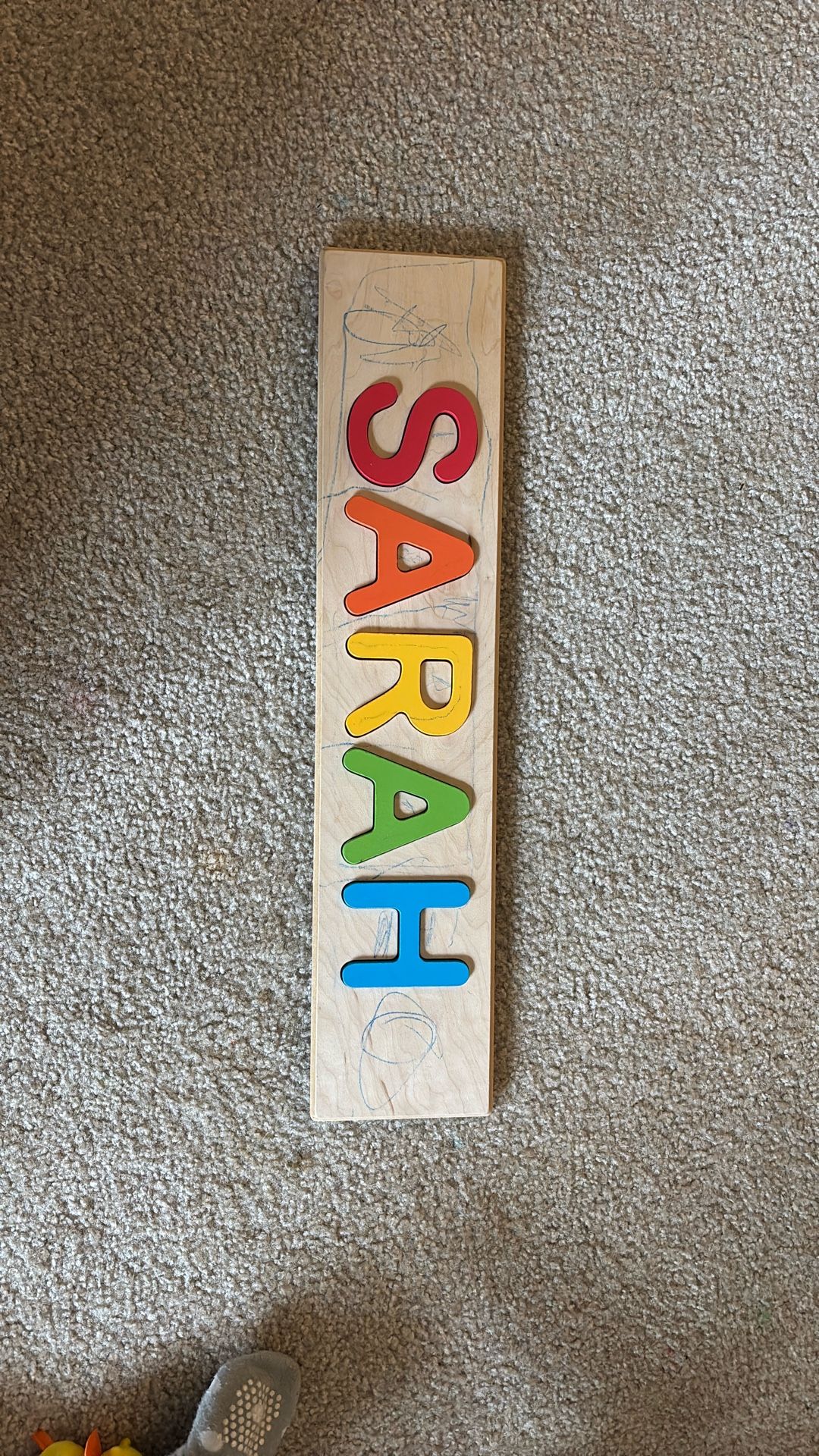 Sarah Name Fat Brain Name Puzzle 