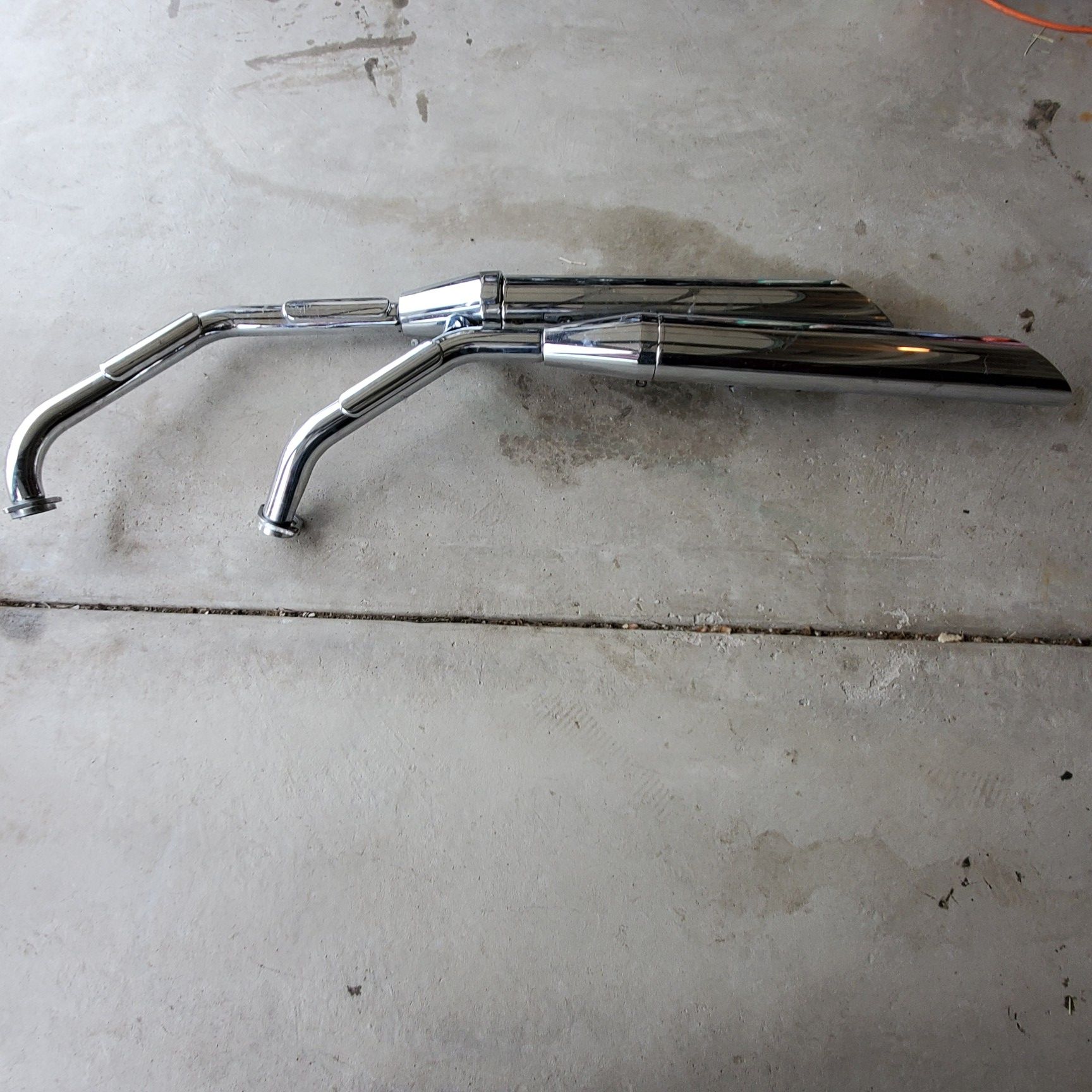 Stock Pipes for Suzuki C50T Motorcycle