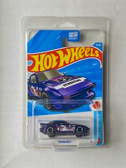 Hot Wheels Mazda RX-7 Purple J Imports JDM Collector Car
