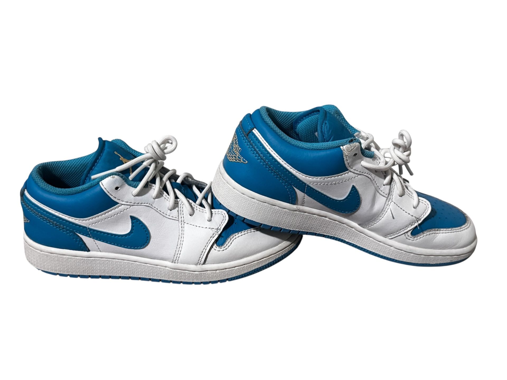 Nike Air Jordan 1 Low Retro GS “Aquatone”Worn