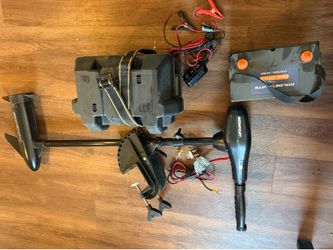 Thruster/Trolling Motor 36LB + Battery & Charger