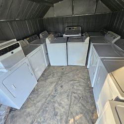 Refurbished Washers And Dryers Starting At $100 Each And Up