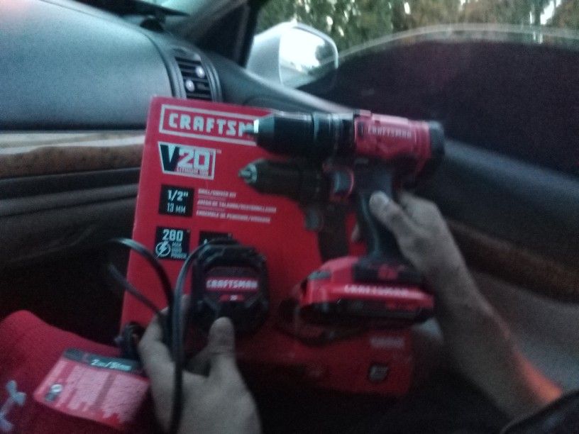 Brand New V20 Lithium Ion Drill w/3 Year Warranty