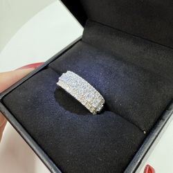 4 Carat DEF Color Vvs Lab Grown Diamond Ring