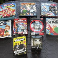 NEW BOARD GAMES! Monopoly, Operation, UNO, Sorry!, etc (SEALED)