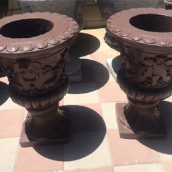 New Flower Pots Made Out Of Cement Perfect Gift For Any Occasion 