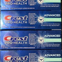 Set of 6 Crest Pro-Health Advanced Whole Mouth / Gum Protection Toothpaste - Retail Value $30 (4/27-9/27)