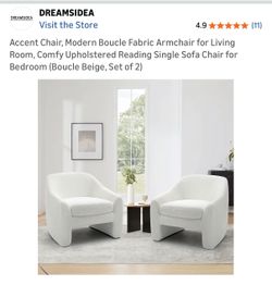 2. Accent chairs