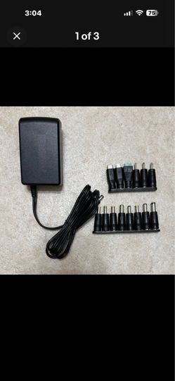 Universal 12V 3 Amp AC/DC Power Adapter with 14 Interchangeable Tips