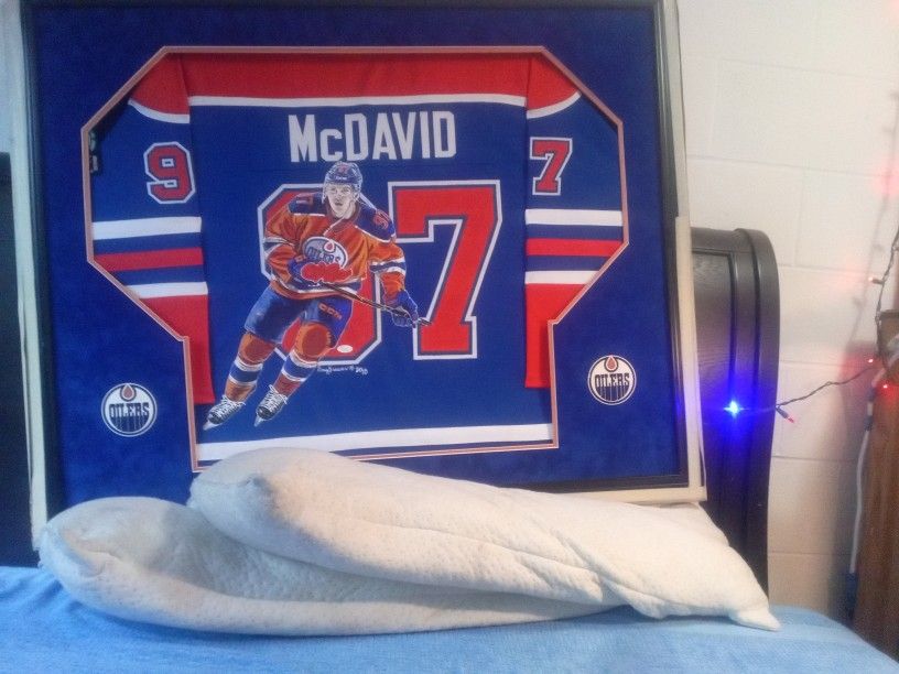 Connor MC David Autographed Jersey With Cert. Of Authenticity 