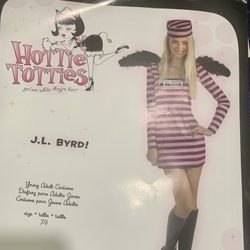 Pink Jail Byrd Angel Costume