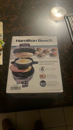 Hamilton beach sandwich maker (brand new)