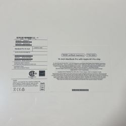 14-inch MacBook Pro With M1 Chip Pro Chip 1TB 