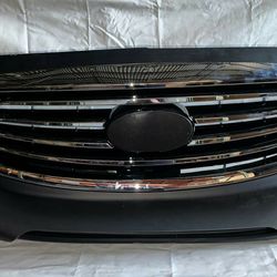 2013 2014 2015 JX35 QX60 FRONT BUMPER WITH GRILLS AFTERMARKET NEW PRIMED