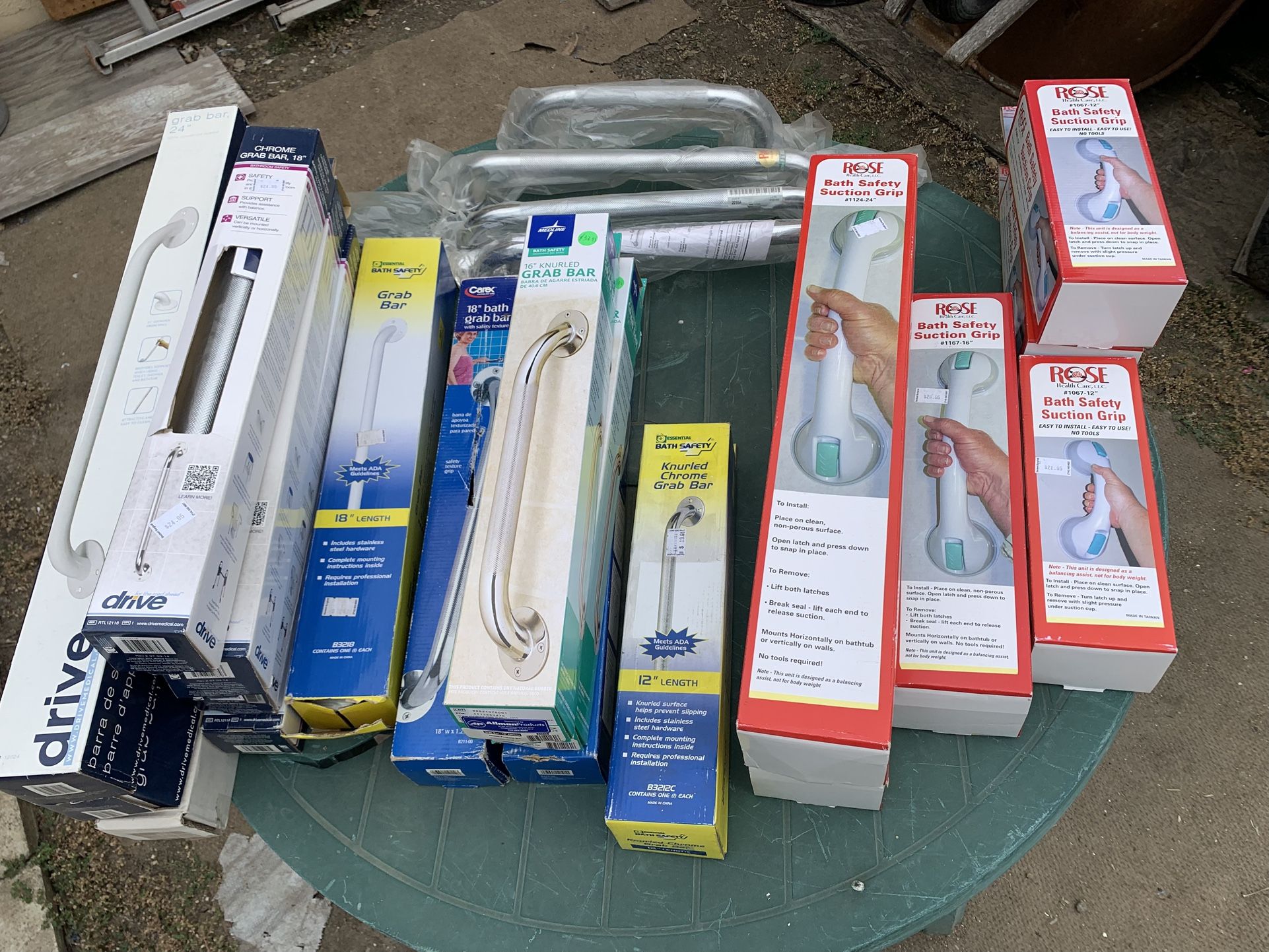 Wall Grab Bars. $18.00 Each- NEW.  Chino, Ca