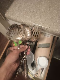 Silver silverware