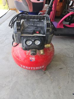 CRAFTSMAN 6-Gallon Portable Electric 150 PSI Pancake Air Compressor