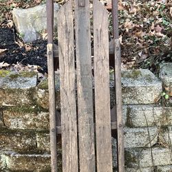 Vintage Sled Great For Decorating!