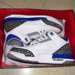 Jordan 3 Retro Racer Blue Sz 7y