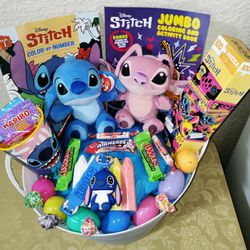 STITCH EASTER BASKET. ( PICK UP IN MODESTO.)
