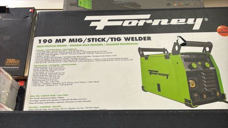NEW Forney 190 MP MIG/STICK/TIG WELDER