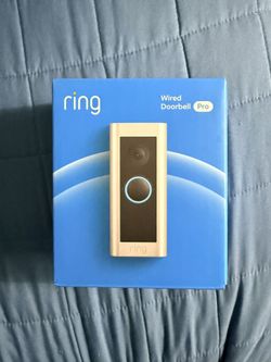 Wired Ring Doorbell Pro