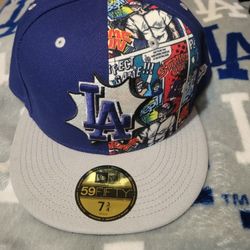 Dodgers Fitted 7 3/4