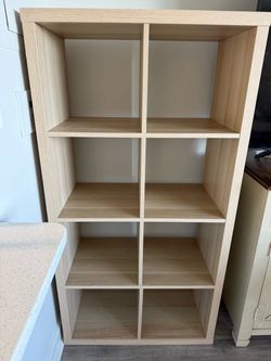 KALLAX  Shelf unit, White Stained Oak Effect ( IKEA Furniture)