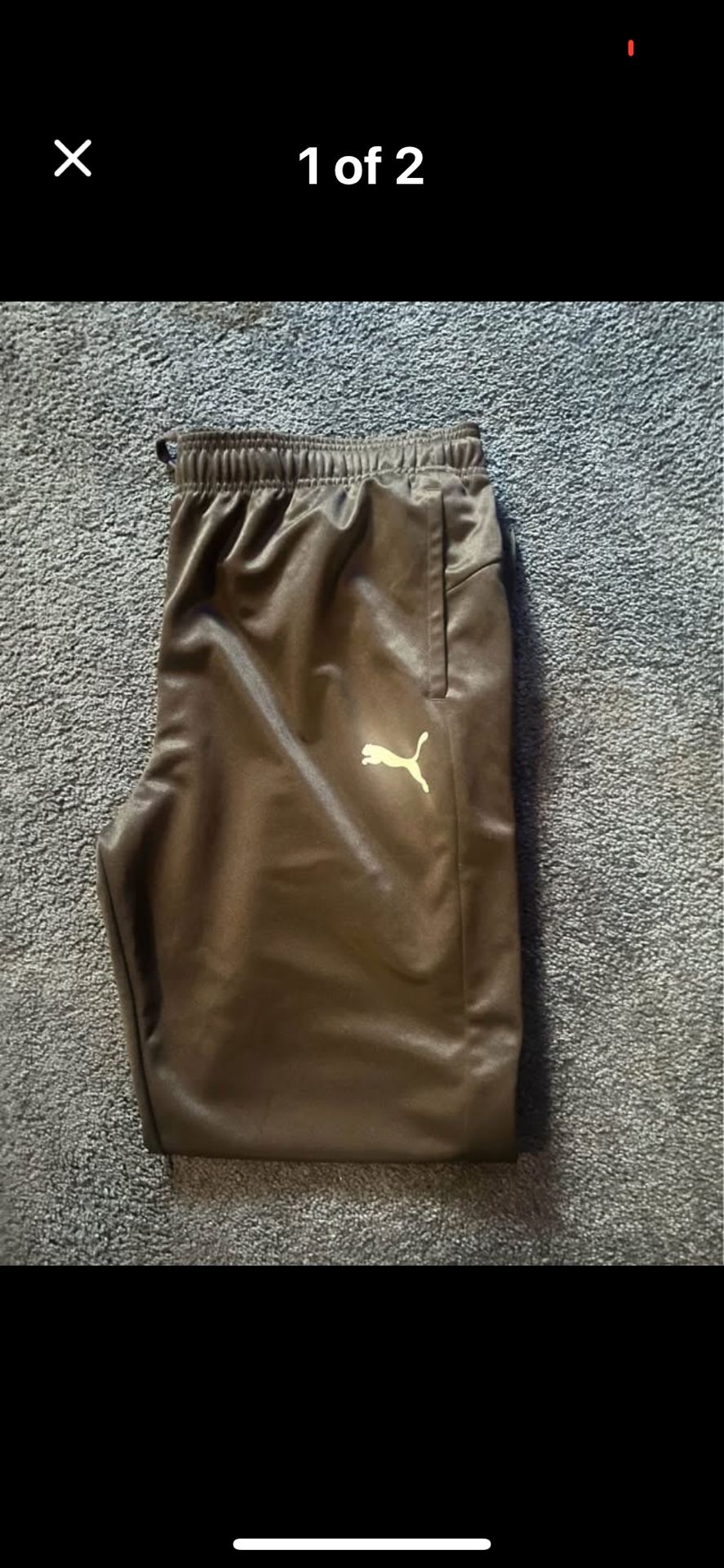 Mens Puma running pants Sz XXL