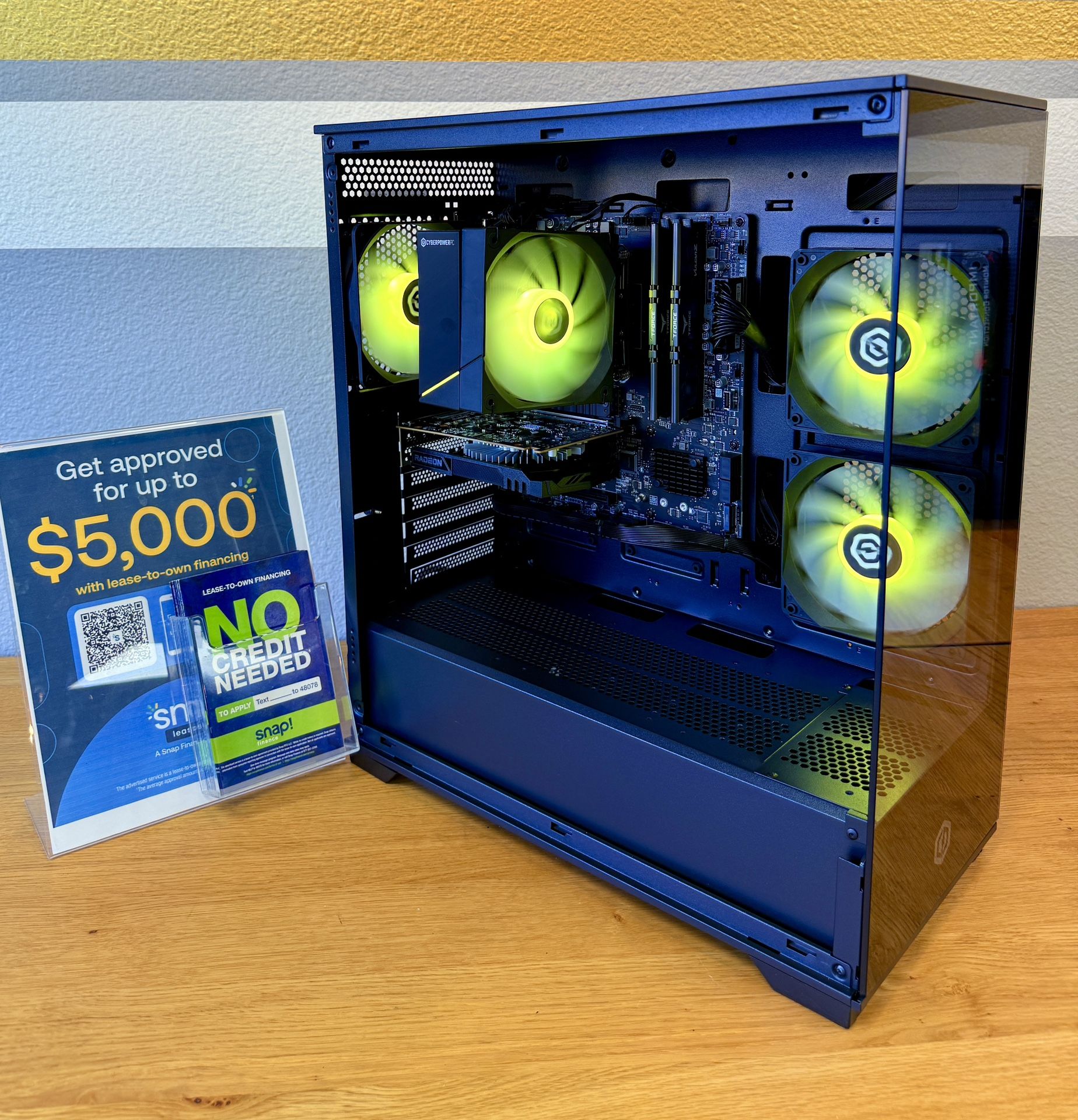 Gaming PC Custom Built by AREA-51 ✅🕹Full RGB Set,Ryzen 5/16GB RAM/512GB Storage🖥1 Yr Wrnty‼️RX 6400 AMD GPU💥 $0 Down Finance Available