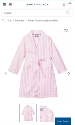 Toddler Girls Petite Plume Robe