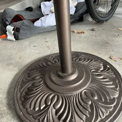 Heavy Cast-Iron Umbrella Base — Make Me an Offer