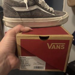 Grey Suede Vans