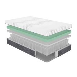 Brand New 12" Full Green Tea Gel-Infused Memory Foam Hybrid Mattress, Made In USA, Rolled In Box