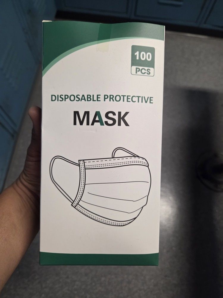 Disposable Face Mask - Black