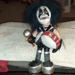 "Kiss" Signature,  Peter Criss Beanbag Doll