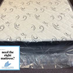 New Queen Mattress Only $129. Warranty And Payment Plan Option Available. 