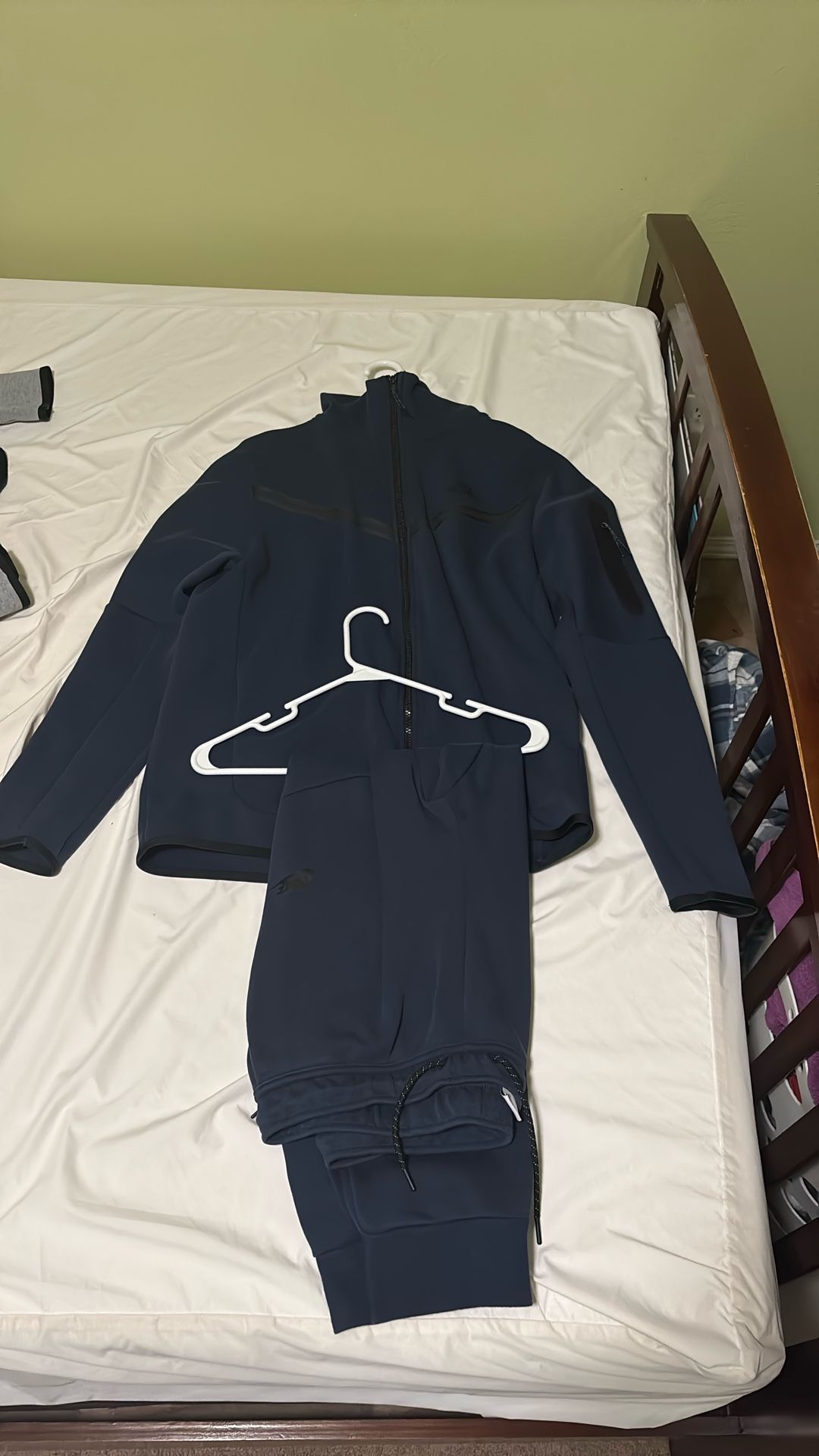 Dark Blue / Obsidian Nike Tech Fleece ( Both Pieces )