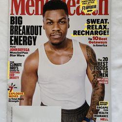 Men’s Health John Boyega “How Muscled Past Star Wars” Issue Sept. 2022 Magazine 
