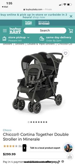 Chicco Cortina Together Double Stroller