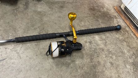 Penn slammer 8500 and proteus ex rod 30-80