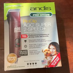 Andis Certified Pro Grade Dog Hair Trimmer $99