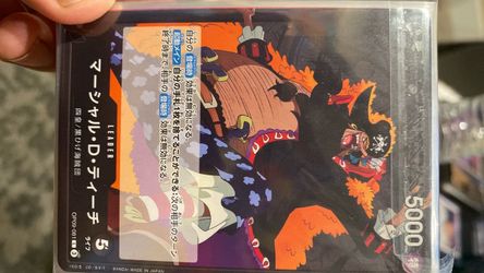 Japanese one piece cards